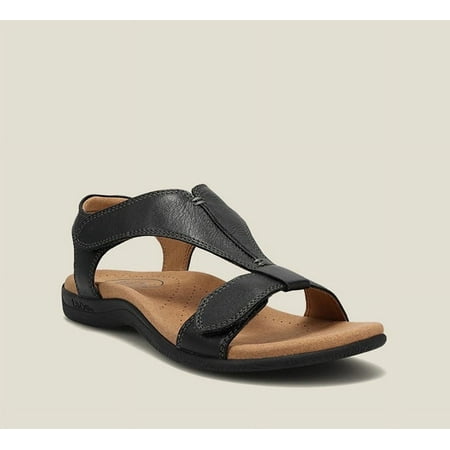 Going Outfits - Womens Comfort Orthopedic Sandals Womens Arch Support Flat Sandals Breathable Fish Mouth Comfort Womens Shoes Retro-39
