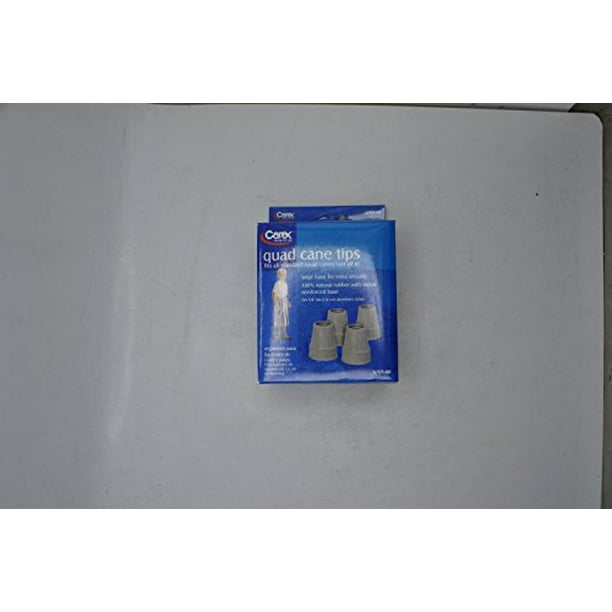 Carex Quad Cane Tips (Set of 4) Walmart.ca