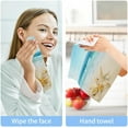 thumbnail image 5 of Dreamtimes 4PCS Sea Beach Starfish0 Towels Cotton Washcloths Set,Quick Drying & Absorbent Soft Bathroom Hand Towel Lightweight & Portable Fingertip Towel, 5 of 5