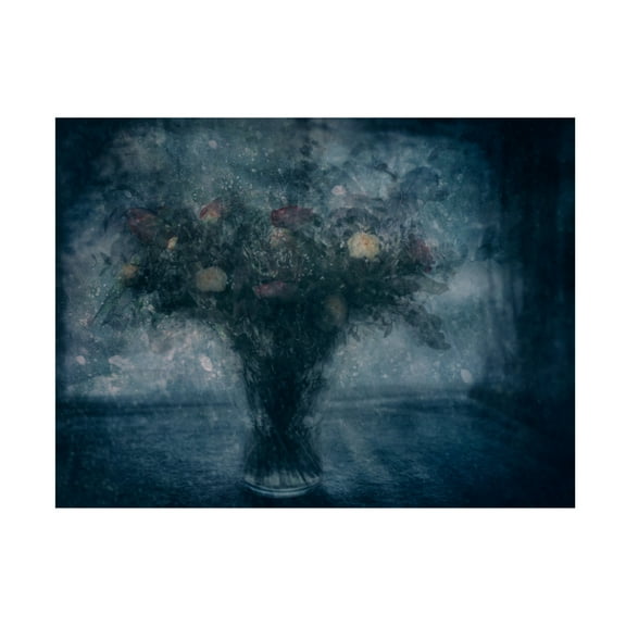Canvas Wall Art - Charlaine Gerber 'Winter Serenade' Wall Art for Living Room, Bedroom, or Office Décor by Trademark Fine Art - 19 x 14 Inches