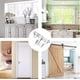 thumbnail image 3 of Sliding Door Latch Bolt Latch Thickened Stainless Steel Solid Durable with Hole for Padlock Bathroom Kitchen Garden Bedroom Cabinet Outdoor Indoor 12c, 3 of 5