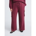 thumbnail image 2 of Scoop Women's and Women's Plus New Scubaknit Cargo Pants, Sizes XS-4X, 2 of 10