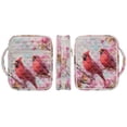 thumbnail image 2 of ZUXONGSY Cardinal Cherry Blossom Print Bible Cover Case for Women Quilted Bible Carrying Case Lightweight ChuZU Bag with Pen Holder Christian Gift for Religious, 2 of 7