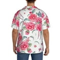 thumbnail image 7 of PAYOHTO Vintage Garden Natura Mens Hawaiian Casual Short-sleeved Shirt Tropical Summer Beach Button Down Shirts, 7 of 7