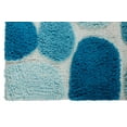 thumbnail image 3 of Chesapeake Pebbles Arctic Blue Bath Runner (24"x60"), 3 of 5