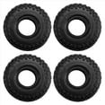 thumbnail image 1 of 4 Neumáticos de Goma para de 120 mm y 1,9 Pulgadas para Coche RC Crawler para Axial SCX10 90046 AXI03007 TRX4 Redcat Gen8 de 1:10, 1 of 5