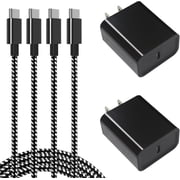 TYPPKMM Super Fast Charger USB C, 2Pack PPS Type C Charging Block with 6FT USB-C Phone Cable for Samsung Galaxy S25 +/Ultra /S24 S23 S22 +/Ultra/ S21