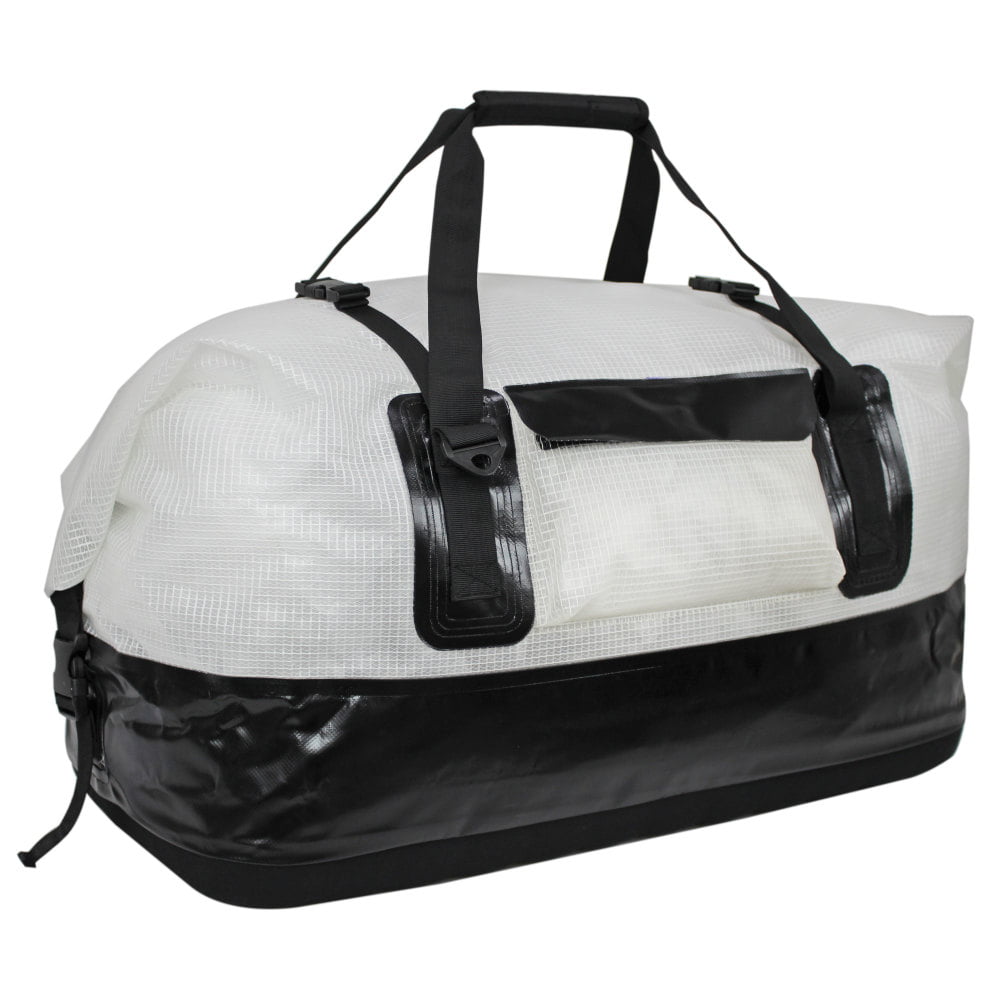 Extra Large - Black 110 Liter Extreme Max 3006.7339 Dry Tech Waterproof Roll-Top Duffel Bag 