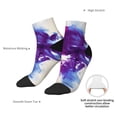thumbnail image 6 of Pofeuu Dual Skulls Colorful Fusion Print 30cm Socks, Adult Running Hiking Socks for Youth and Adult, 6 of 7