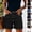 Style3-Black jeans shorts for women, variant on Denim Shorts for Women Pull On Trendy Drawsting Mid High Waisted Stretchy Casual Stretchy Cut Off Jeans Shorts with Pockets Summer Hem Hot Jorts 2026 Gray XXL