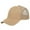 Khaki, variant on Trucker Hat Baseball Cap Structured Plain Design 6 Panel, Adjustable Size - Khaki