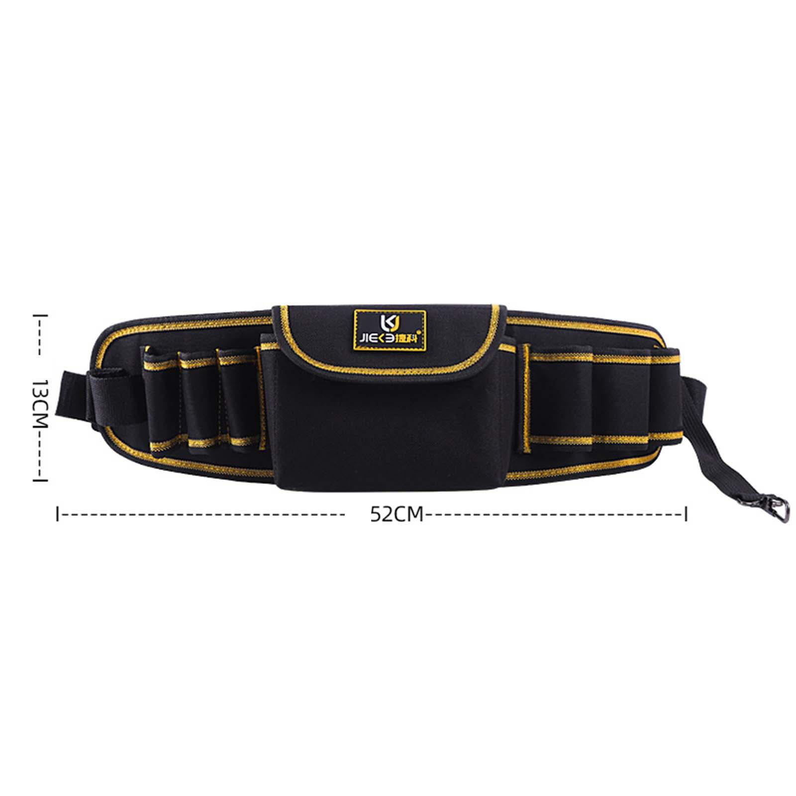 Heavy Duty Storage Tool Bag Fabric Oxford Multi-Function Pocket Pouch 