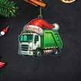 thumbnail image 3 of Personalized Garbage Truck Shape Ornament, Customized Name Truck Lover Christmas Ornament 2025, Unique Waste Management Vehicle Xmas Decor Ornaments Gift for Son Grandson Grandkids Birthday Holiday, 3 of 5