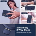 thumbnail image 2 of for iPhone 13 Pro Max Case with Magnetic Invisible Stand Compatible with MagSafe Military-Grade Protection Shockproof Silicone iPhone 13 Pro Max Phone Cases for Women Men Gift 6.7'',Dark Blue, 2 of 7