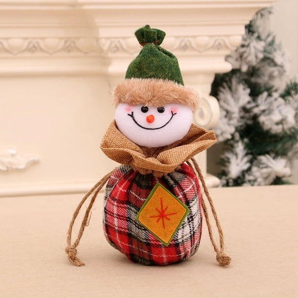 Bolsa de Regalo de Muñeco de Papá Noel Xihbxyly Historia de La Navegación Bolsa de Dulces Bolsa de Nochebuena