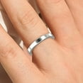 thumbnail image 4 of 2.5mm Wedding Band Solid 10k White Gold, 4 of 4