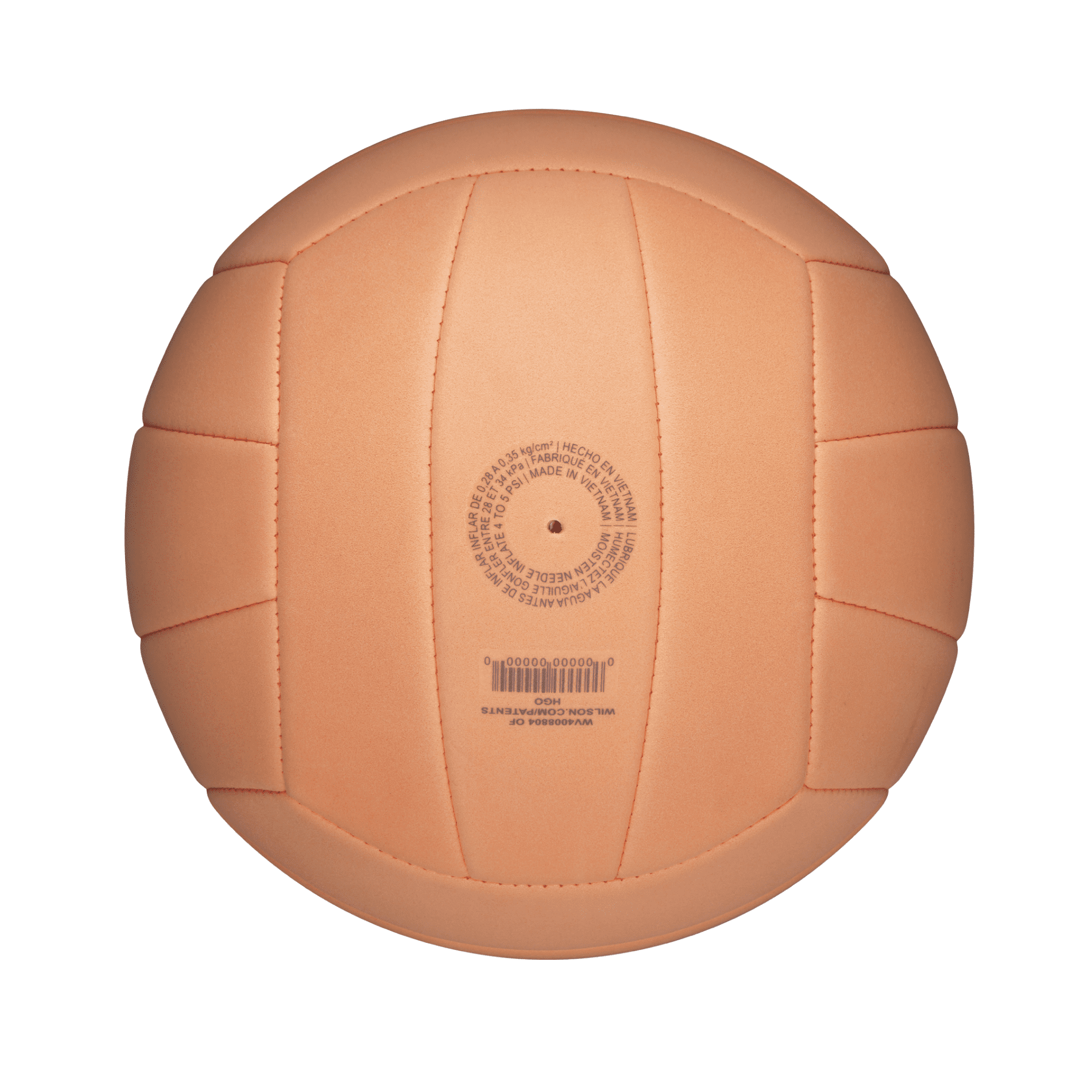 (2 pack) Wilson Softplay Recreational Volleyball - Orange, Official Size