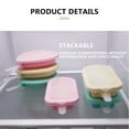thumbnail image 5 of Moocorvic Silicone Ice Cream Mold Ice Lolly Molds Ice With Sticks Tray Ice Froze, 5 of 8