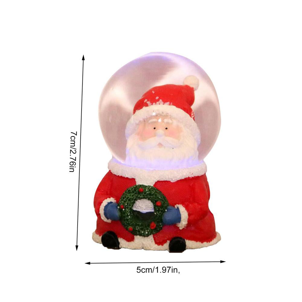 Toy Crystal Ball LED Table Lamp Bedroom Night Light Crafts Christmas Gift RGB 