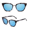 thumbnail image 2 of Gafas de sol SOJOS estilo ojo de gato SJ2052 con protección UV400 en color carey azul, 2 of 5