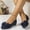 Dark Blue, variant on Orthopedic Shoes for Women 2026 Dressy Non Slip Slip on Mesh Sneakers Summer Work Comfy Closed Toe Arch Support Shoes (Khaki)