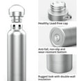 thumbnail image 2 of Triple Tree 34OZ Vacuum Insulated 304 Stainless Steel Water Bottle, Double Wall, 34 oz, 2 of 7