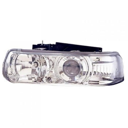 Go-Parts OE Replacement for 1999 - 2002 Chevrolet (Chevy) Silverado 1500 Headlight Headlamp Assembly Replacement Front - Right (Passenger) Performance GM2505108 Replacement For Chevrolet