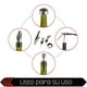 thumbnail image 3 of Set De Vino Juego De 4 pz Accesorios Para Vino Sacacorchos Tapon Cortador Vertedores, 3 of 5