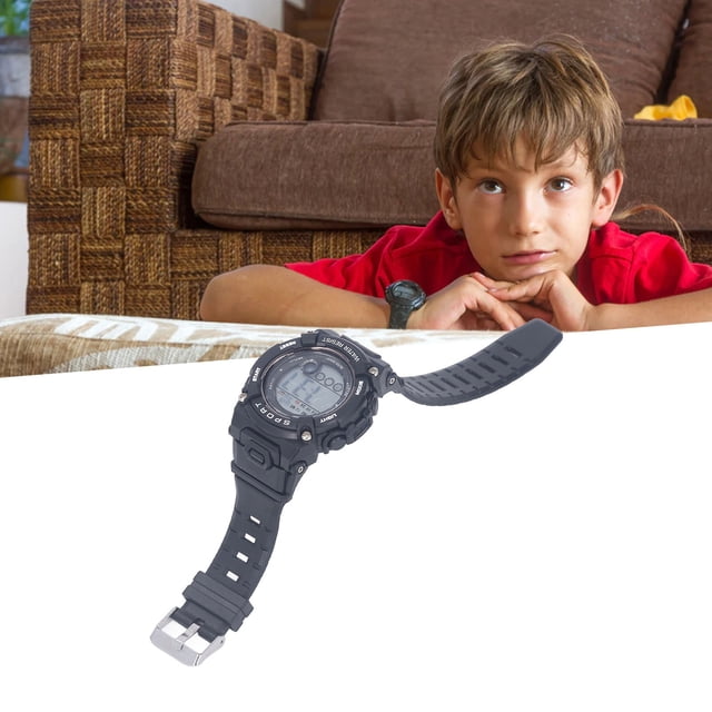 Cronógrafo Digital Cronógrafo de Alarma Digital para Niños Reloj Electrónico Multifuncional Deportivo Resistente Al Agua Reloj Digital para Niños y Niñas ANGGREK Otros