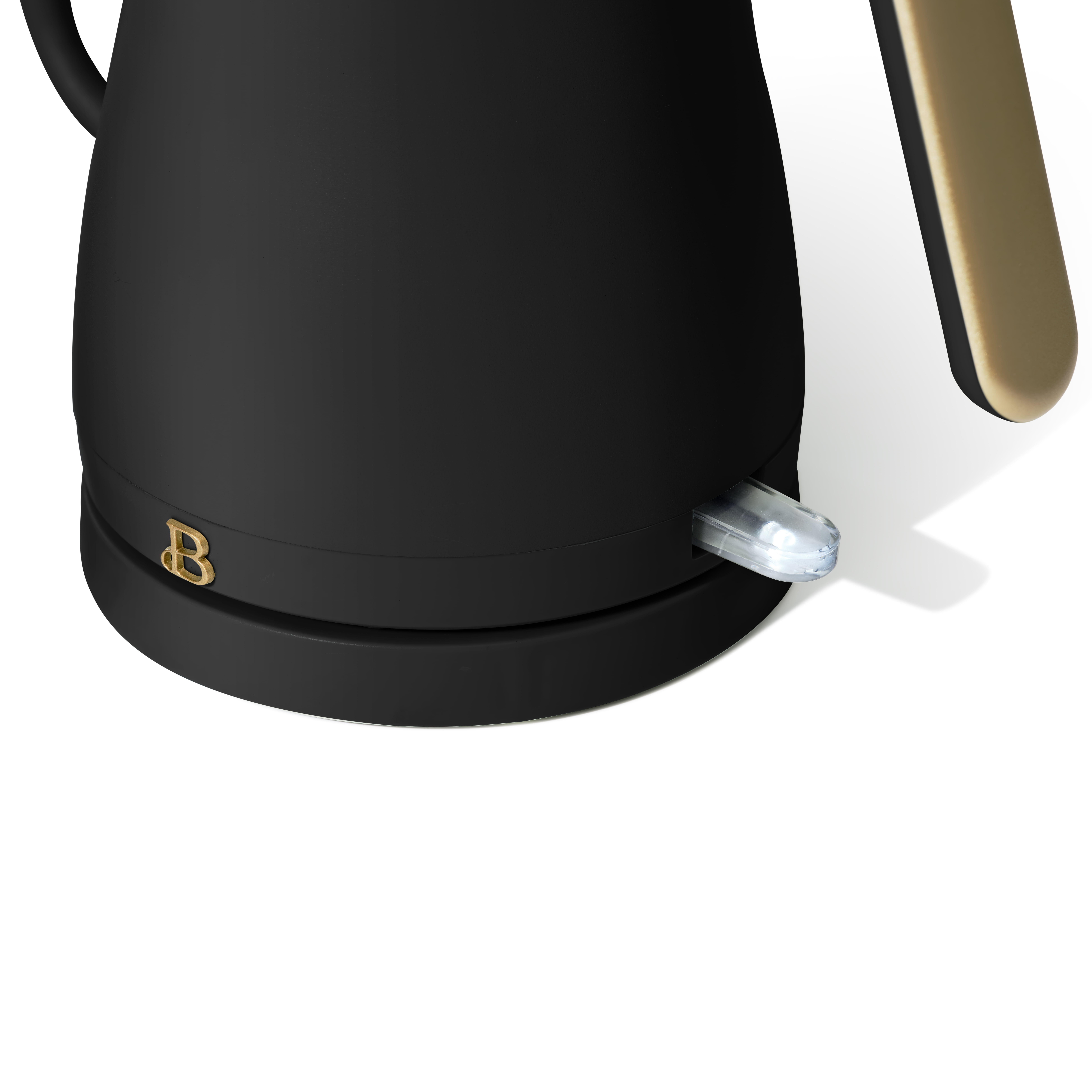Beautiful 1.7 Liter One Touch Electric Kettle Black Sesame by Drew Barrymore