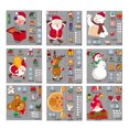 thumbnail image 2 of Pegatinas De Ventana Pegatina de ventana autoadhesiva extraíble de pasta de espejo de Navidad bonita para habitación de niños Sywqhk Libre de BPA, 2 of 8