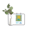 thumbnail image 1 of I Am From Rwanda Art Deco Fashion Transparent Glass Hanging Vases Decoration Bottle, 1 of 2