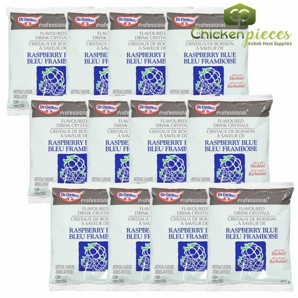 Dr Oetker Arôme Framboise Cristaux Bleus 425 G/15 Oz