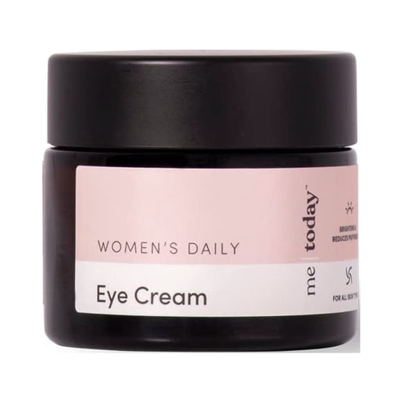 me today - Crema de Ojos Diaria para Mujer 20ml Nutre e Hidrata con Vitamina B3 y B5 Ginseng y Arándano Ingredientes Naturales Vegano