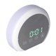 thumbnail image 5 of Reloj Eléctrico Con espejo Ccdes función de repetición Ajuste de brillo Visualización de Fecha y temperatura, 5 of 8