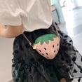 thumbnail image 5 of Cute Strawberry Crossbody Bags Simple Coin Bag Lovely Strawberry Shaped Shoulder Bag, 5 of 7