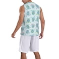 thumbnail image 2 of Sikiie Sea Turtle Basketball Jersey Reversible Men's Mesh Athletic Sports Shirts Training Practice S-4XLXX-Large, 2 of 6