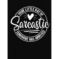 thumbnail image 2 of Women'S Casual Crew Neck Short Sleeve T-Shirt, Polyester Knit Fabric with Medium Stretch, Geometric Pattern, Comfortable for All Seasons, with Slogan Print for Fashionable Top, 2 of 6