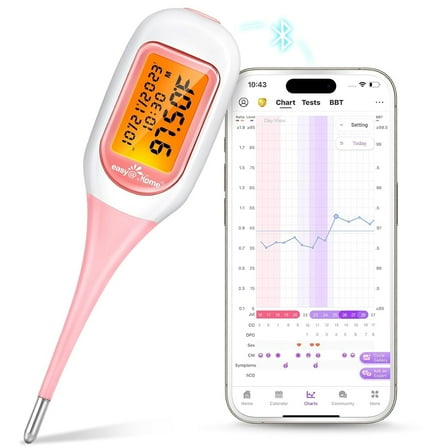 Premom Ovulation Predictor App Smart Basal Thermometer Simplest Ovulation and Period Tracker EBT-300