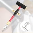 thumbnail image 5 of Removedor de anzuelos de pesca de seguridad, acero inoxidable, con Extractor de anillo antipérdida, 1 ud., 5 of 5