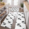 thumbnail image 2 of Cute Bulldog Kitchen Rugs Sets Of 3,Kitchen Runner Rugs Non Skid Washable,Decorative Kitchen Floor Mats for Kitchen,Sink,Laundry,17"x30"+ 17"x47" + 17"x59", 2 of 6