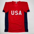 thumbnail image 4 of Autographed/Signed Mia Hamm Red Soccer Team USA United States World Cup Jersey Beckett BAS COA, 4 of 4