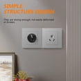 thumbnail image 4 of HEALEEP Multi-Speed Fan Switch Speed Fan Switch Black Plastic 3-Speed Control 2 Sets, 4 of 8