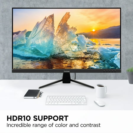 ViewSonic - VX3267U-4K 32" IPS LCD UHD Monitor (Display Port, HDMI) - Black
