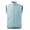 Light Blue, variant on Men's Solid Stand Collar Zip Up Puffer Vest, Sleeveless Lightweight Warm Insulated Waistcoat Outerwear for Fall Winter
