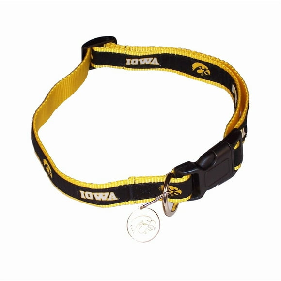Sporty K9 NCAA University of Iowa Hawkeyes Collier pour Chien, Petit