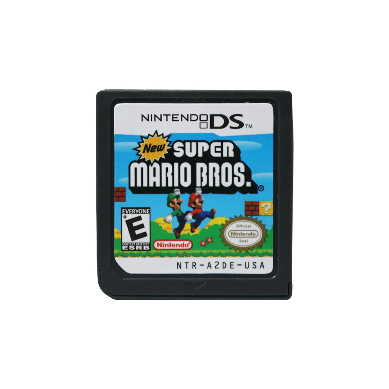 Gavmild Information fjer Super Mario 3DS NDSi NDS New Super Mario Bros game card - Walmart.com