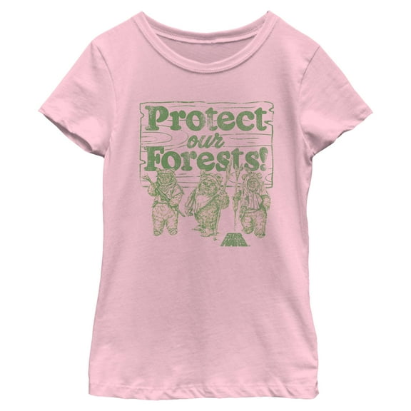 Girls Star Wars Protect the Endor Forest T Shirt