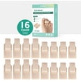 thumbnail image 7 of Welnove Hammer Toe Straightener - 16 Pack Broken Toe Wraps - Hammer Toe Corrector for Women - Toe Splints for Crooked Toes, Curled Toes, Bent Toes - (Multi-Size, Beige), 7 of 7