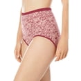thumbnail image 4 of Comfort Choice Plus Size Full Coverage Stretch Cotton Brief 5 Pack, 4 of 6
